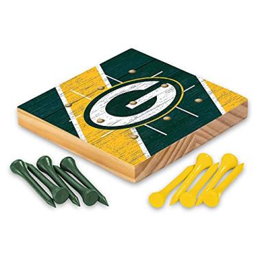 Imagem de Rico Industries Jogo NFL Green Bay Packers Peg Tic Tac Toe 11 x 11,4 cm