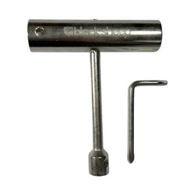 Imagem de Chave canhao para skate black sheep prata/unico