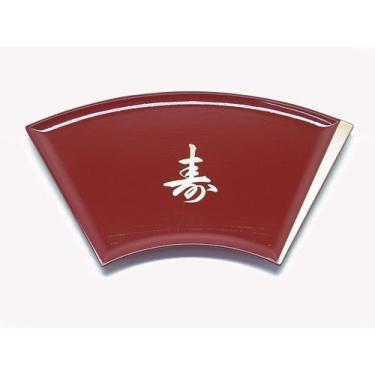 Imagem de Prato Leque Sushi e Sashimi Tray Vermelho - AC