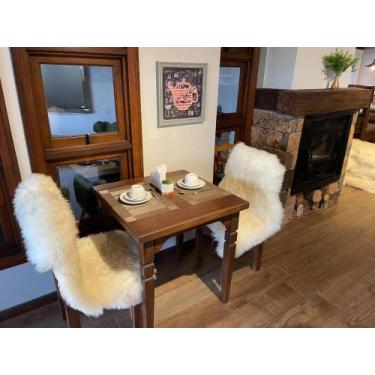 Imagem de Kit 2 Pelego Natural de Ovelha Premium G Lã Alta - JS PELES