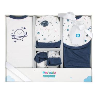 Imagem de Kit Presente Bebê Menino 5 Peças 00-06 Meses Pimpolho 9499, 0 A 6MESES