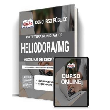 Imagem de Apostila Prefeitura de Heliodora - MG - Auxiliar de Secretaria
