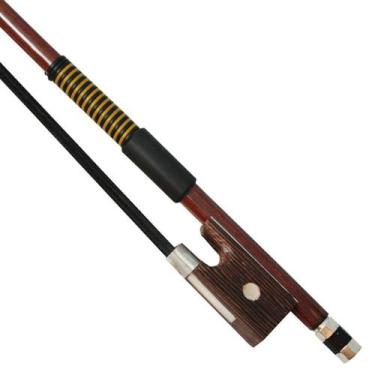 Imagem de Arco violino redondo iniciante crina preta 4/4 - ORQUEZZ
