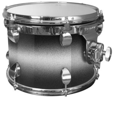 Imagem de Premier Drums Série Elite 2833SPLSSX 1 peça bordo 33 x 20 cm curto padrão Tom, conjunto de bateria (prata brilhante)