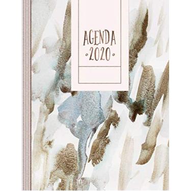 Imagem de Agenda 2020: Grande Planner Calendario, Journalier Annuale, Mensile e Settimanale, To Do List + 45 Pagine Griglia a Punti - Agende Giornaliera A4, Dotted Notebook Journal 12 Mesi da Gennaio