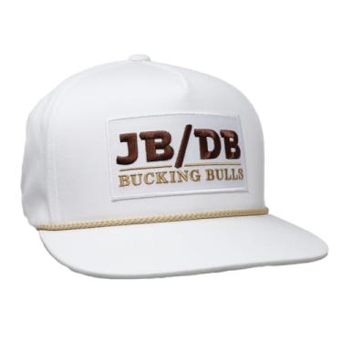 Imagem de Rodeo Time JB/DB Brown & White Mesh Flatbill, Branco/bronze, Tamanho �nica