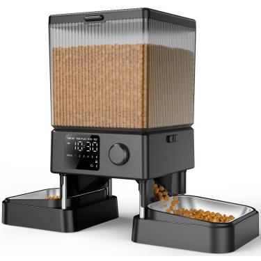 Imagem de Alimentador automático para gatos oneisall para 2 gatos com capacidade de 5L