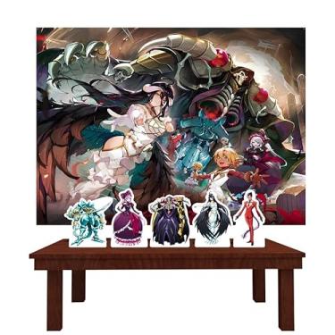 Imagem de Kit Decoração Festa de Aniversário Infantil Painel + Displays Anime Overlord