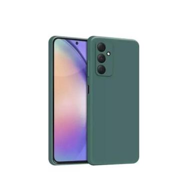 Imagem de Capa M54 Samsung Aveludada Silicone Verde