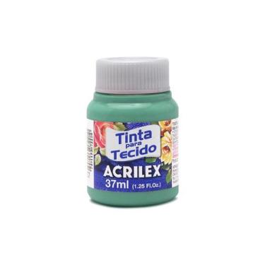 Imagem de Tinta Para Tecido Acrilex Fosca 37ml Escolha a Cor, 990 - MENTA