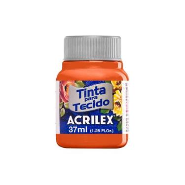 Imagem de Tinta Para Tecido Acrilex Fosca 37ml Escolha a Cor, 576 - CENOURA