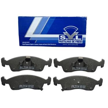 Imagem de Jogo de Pastilhas de Freio Dianteira Syl2114 P/ Chevrolet Cobalt / Nov