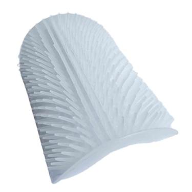 Imagem de rrrrr 1 pente removível para animais de estimação, escova de esfregar para arranhar os cantos do gato, para remoção de pelos de animais de estimação, suprimentos de limpeza, arranhador