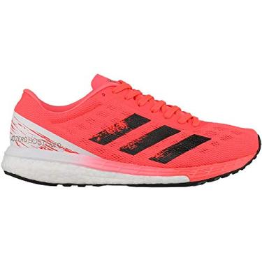 Imagem de adidas Tênis de corrida feminino Adizero Boston 9, Sinal, rosa, preto, cobre, 11