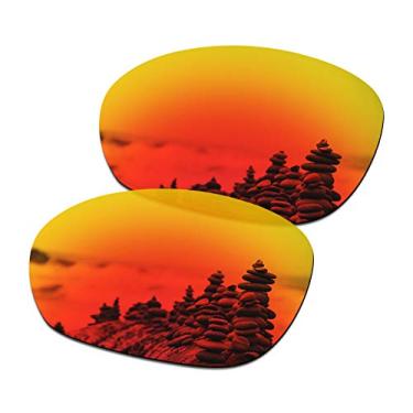 Imagem de SmartVLT Lentes de reposição femininas vermelhas para óculos de sol Oakley Pulse OO9198