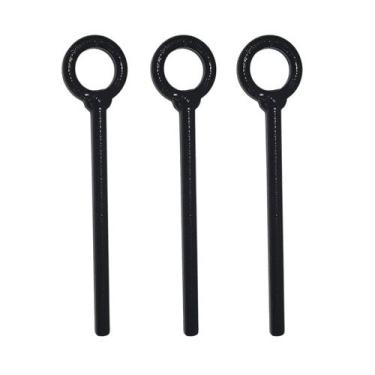 Imagem de 03 Pino De Carga Graduação De Peso Academia 5/16 Zincado 125 - REI DO 