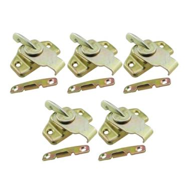 Imagem de SQXBK 5 peças 72 mm fechos de conector de zinco colorido para móveis trava de mesa de jantar de metal adequada para armário, porta, gaveta, extensão, mesa, computador, estação de trabalho