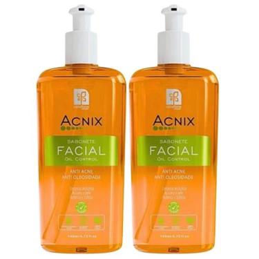 Imagem de SABONETE FACIAL ANTI ACNE ACNIX 140ml NATUFLORES 2un