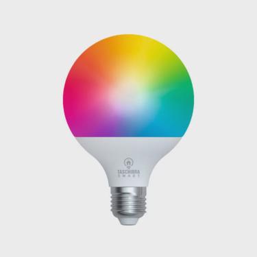 Imagem de Lâmpada Led Smart Wi-Fi Inteligente G95 Globo 13W E27 rgb Taschibra