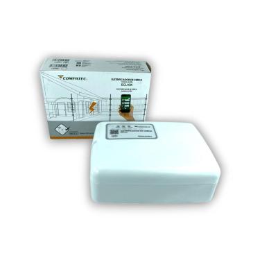 Imagem de Central de cerca eletrica ecl10k 10.000v bateria de litio - compatec