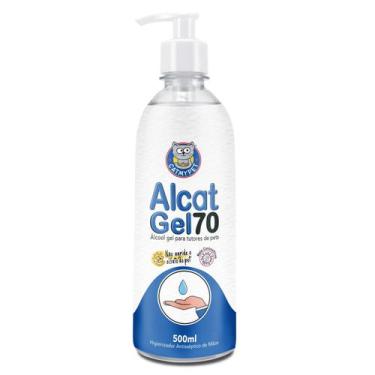 Imagem de Álcool Gel Alcat Para Tutores de Pets 500ml CatMyPet