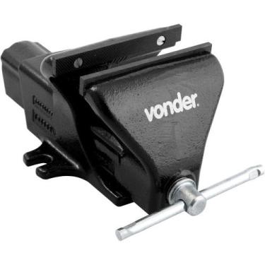 Imagem de Torno de bancada fixo em ferro fundido nodular n 6 - Vonder