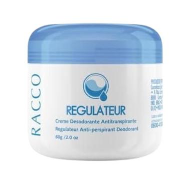 Imagem de Creme Desodorante Antitranspirante Toque Seco Sem Cheiro Potinho Não mancha Roupa Unissex Racco 60G