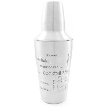 Imagem de Kit Caipirinha Coqueteleira E Socador Inox 500Ml