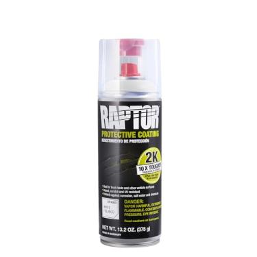 Imagem de Raptor UP4885 Bedliner branco 340 g 2 K Aerosol, 400 ml