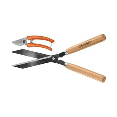 Imagem de Conjunto Tesoura de Poda e Tesoura Cerca Viva 2 Peças - Tramontina