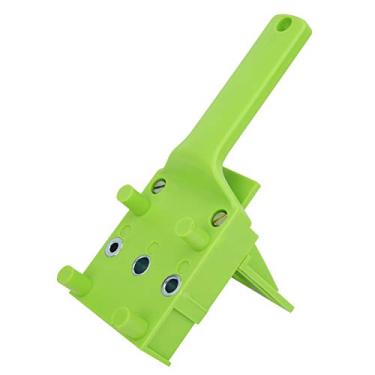 Imagem de Guia de Broca, 8 Peças Kit Perfurador de Furo Reto para Carpintaria 6 a 10 Mm ABS de Plástico Portátil Perfurador de Madeira Localizador de Carpintaria para Perfuração, Abridores