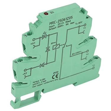 Imagem de Relé PLC Ultrafino Placa de Controle do Módulo de relé de Interface Eletromagnética 5V para Controlador PLC Com Revestimento Retardador de Chama Instalação Em Trilho DIN e