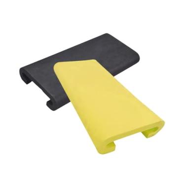 Imagem de kowaku 2 peças Dragon Boat Bat Pad Protetor de paddle U Moda não -lip caiaque tapete de assento para passeio de caiaque de de barco Substituição de, Amarelo Preto