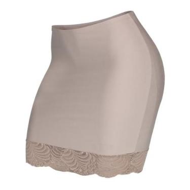 Imagem de Saia anágua com renda - TPstore, Bege, P, Romantic