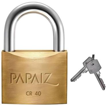 Imagem de Cadeado em Latão KA2 Mesmo Segredo CR40 + 2 Chaves - 0100400CX02 - PAP