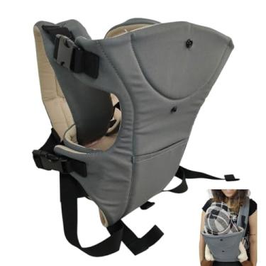 Imagem de Canguru Carregador Bebe Criança Alça Ajustavel Bolso Viagem Passeio Confortavel Seguro Resistente Macio Proteçao