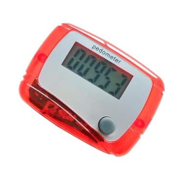 Imagem de Pedômetro Para Caminhada | Contador de Passos para Caminhadas - Monitor Digital LCD com Metas Diárias para Caminhadas, Corrida, Treinos, Natação, Esportes e Aventuras em Ambientes Internos e Externos