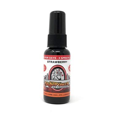 Imagem de Blunt Power (Morango, 1 Pacote) Aromatizador De Ambiente Concentrado Para Ambientes E Carros - Frasco Difusor À Base Óleo Spray Banheiro Longa Duração, Eliminador Odores