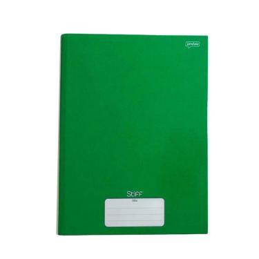 Imagem de Caderno Grande Brochura Capa Dura 80 Folhas Verde Jandaia