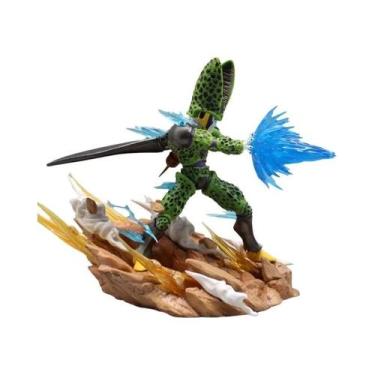 Imagem de Super Saiyajin Son Goku Gohan VS Cell Dragon Ball Z Figuras De Anime P