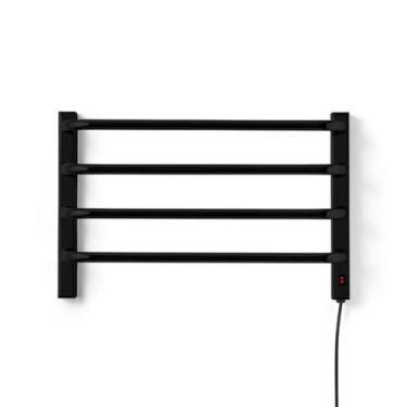 Imagem de Toalheiro Térmico Flape Preto Para 1 Toalha - Direito 220