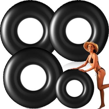 Imagem de Gemscream Boia inflável jumbo para piscina, 129 cm, boia de piscina, brinquedo inflável para adultos, para férias de verão, praia, rio, despedida de solteira, artigos de festa de casamento para