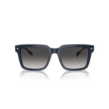 Imagem de Óculos de Sol Vogue Eyewear 0VO5573S 31438G Tam 55 / Azul - Lentes Cinza Gradiente
