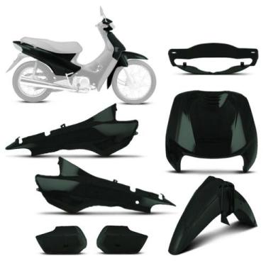 Imagem de Kit Carenagem 5 Peças Pro Tork Moto Honda Biz 100 1998 a 2005 Substitu