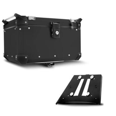Imagem de Baú Moto Alumínio Top Case 48 Litros + Base de Fixação BMW GS 1200 200