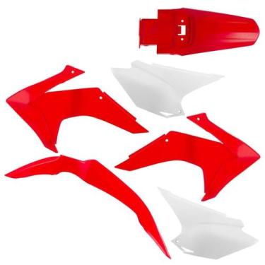 Imagem de Kit Plástico Moto Honda CRF 230 2015 Pro Tork Substituição Alta Resist