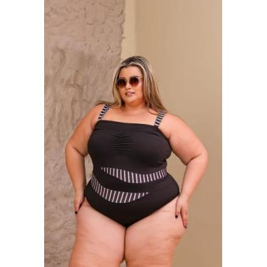 Imagem de Maiô Feminino PLus Size Adulto com Bojo - Lucy Pinheiro Modas
