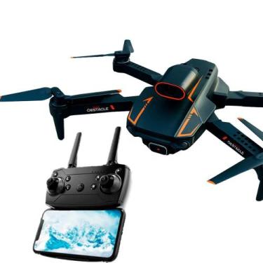 Imagem de Drone S91 Câmera 4K HD WiFi 5G Sensor Trava Altura Voo Estável Varias 