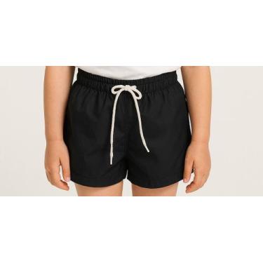 Imagem de Shorts Feminino Infantil Juvenil - Ox Silver, Preto, 10