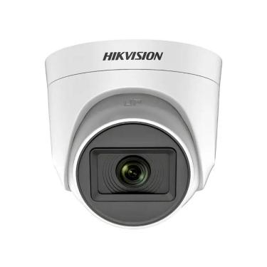 Imagem de Câmera Hikvision DS-2CE76D0T-EXIPF, Dome, 2MP, 2.8mm, 20mt, 4X1 EXIR, Branco